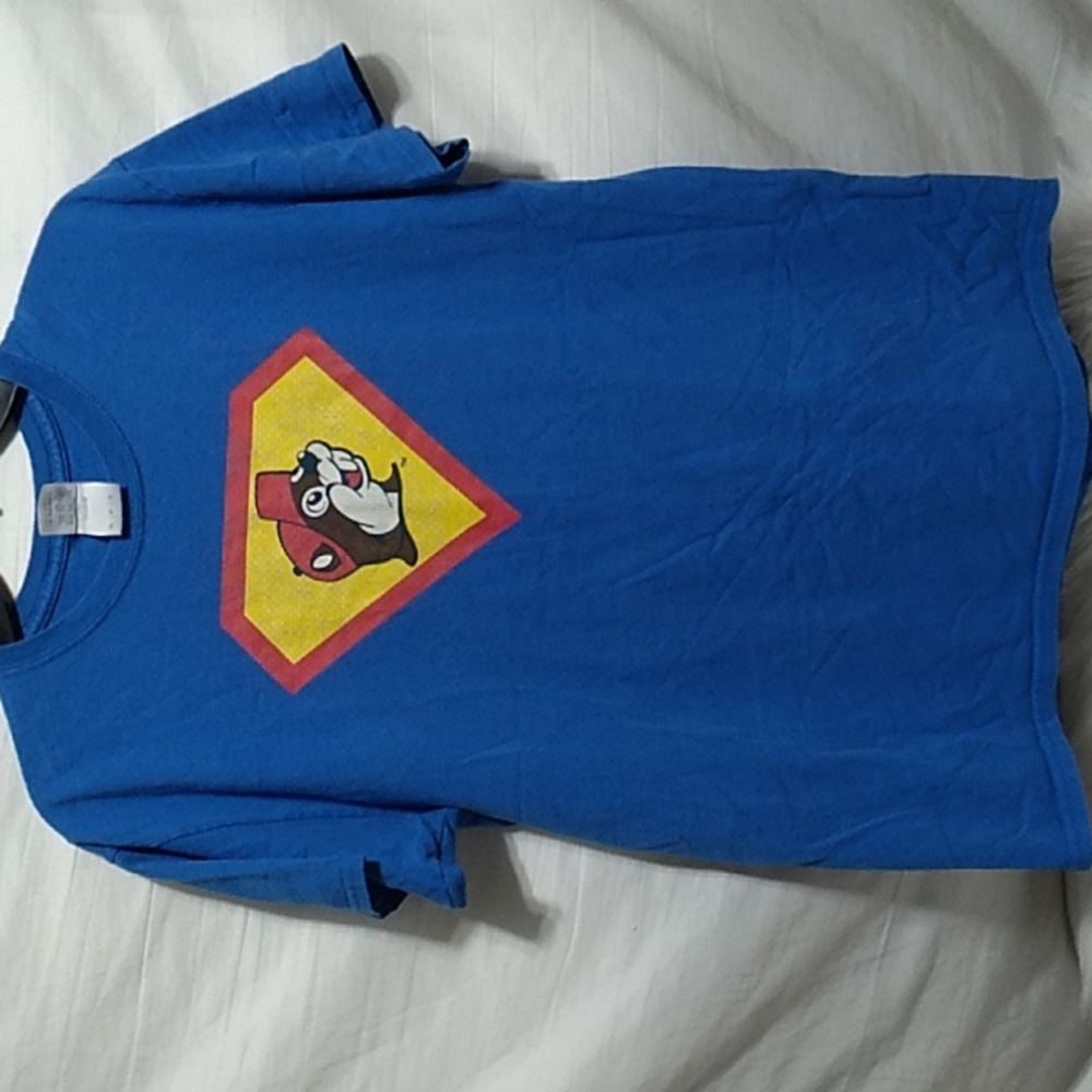 (D-11) Buc Ees Saving The World From Ordinary Vtg Gildan Tee Sz.M